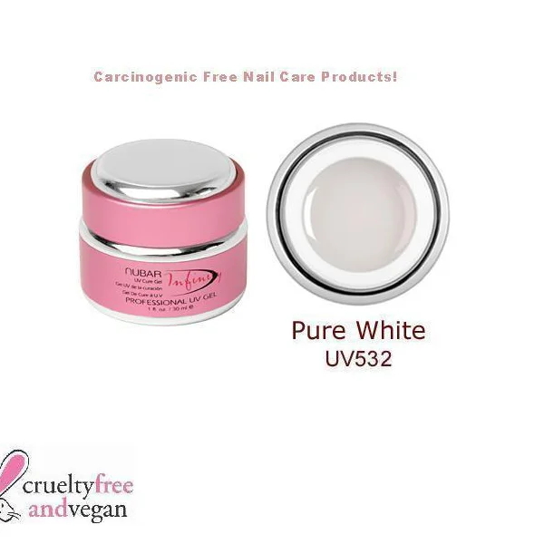 Φωτογραφία προϊόντος: NUBAR GEL-UV532 Pure White 15ml