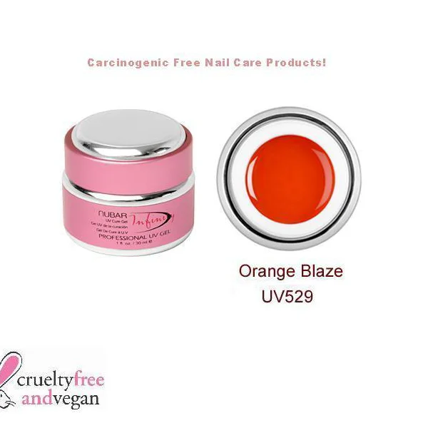 Φωτογραφία προϊόντος: NUBAR GEL UV529 Orange Blaze 15ml