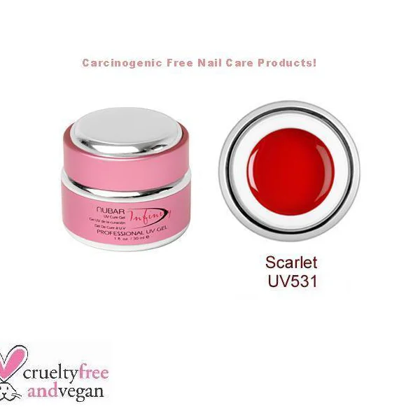 Φωτογραφία προϊόντος: GEL-NUBAR UV531-SCARLET 15ML - NUBAR