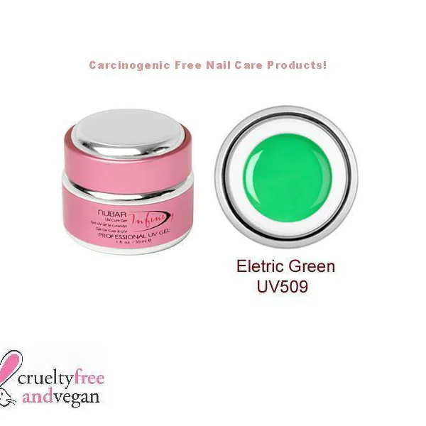 Φωτογραφία προϊόντος: NUBAR UV509-ELETRIC GREEN Gel 15ml