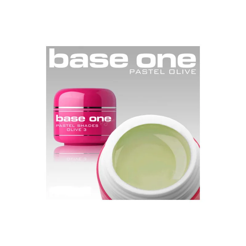 Φωτογραφία προϊόντος: GEL LUXNAIL-BASE ONE COLOR - 5ml (Pastel-Olive) SILCARE