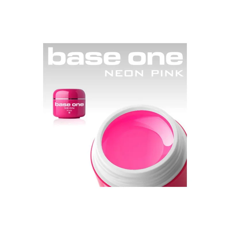 Φωτογραφία προϊόντος: SILCARE Gel Luxnail-Base One Color Neon Pink 5ml