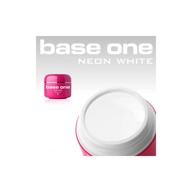 Φωτογραφία προϊόντος: SILCARE GEL LUXNAIL-BASE ONE COLOR (NEON - WHITE) 5ml