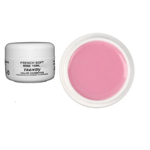 Φωτογραφία προϊόντος: French Gel Rose Milky 15ml – TRENDY