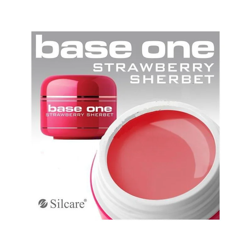 Φωτογραφία προϊόντος: GEL LUXNAIL-BASE ONE (STREWBERRY SHERBET) 5ml - SILCARE