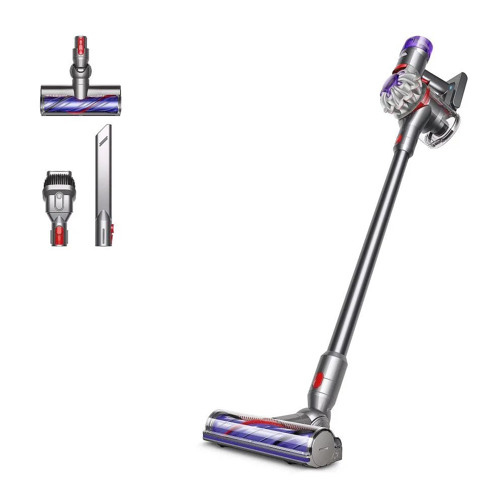 Φωτογραφία προϊόντος: Dyson V8 Motorbar Επαναφορτιζόμενη Σκούπα 2 σε 1 Stick +amp; Χειρός 21.6V Silver/Nickel (446969-01)