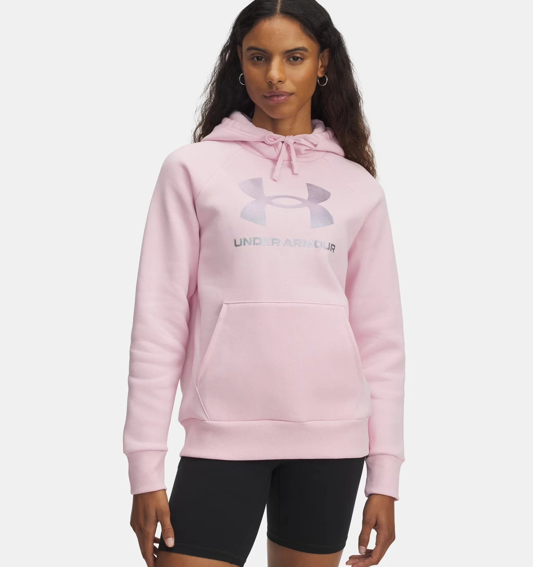 Φωτογραφία προϊόντος: UNDER ARMOUR Rival Fleece Γυναικεία Φούτερ Με Κουκούλα - ΡΟΖ