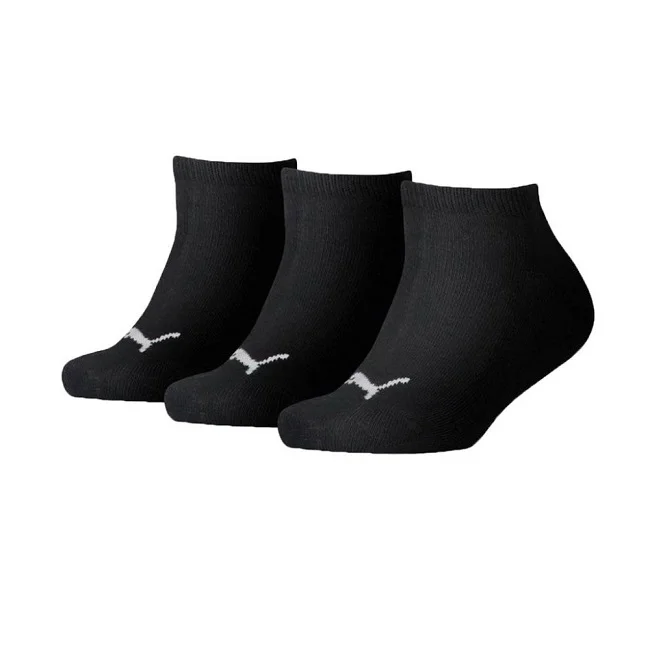 Φωτογραφία προϊόντος: Puma 3 Pack Kids Invisible Σοσόνια Παιδικά Μαύρα