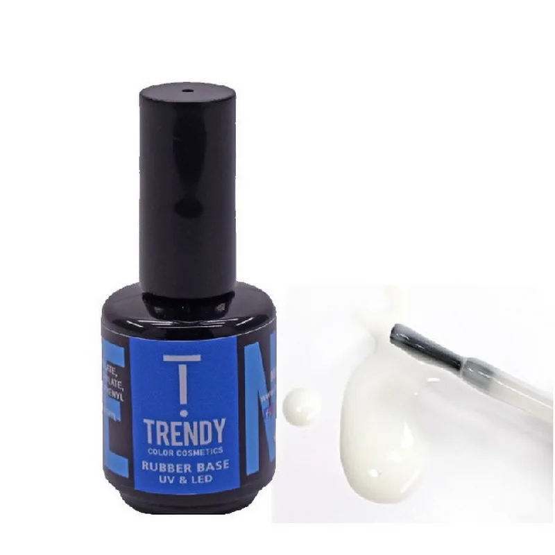 Φωτογραφία προϊόντος: Rubber Base TRENDY Λευκό
