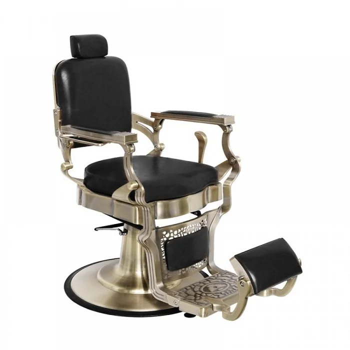 Φωτογραφία προϊόντος: GABBIANO Πολυθρόνα Barber CORRADO Copper Silver Ματ Μαύρο