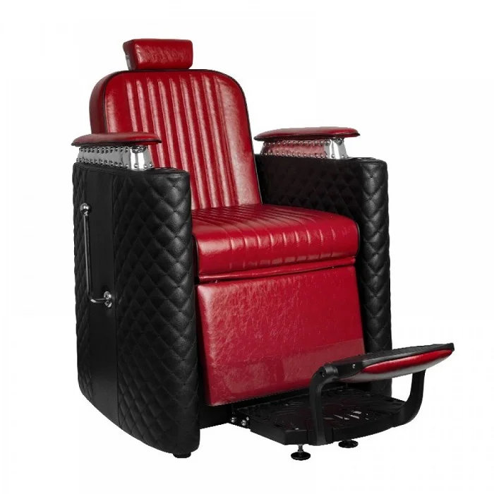 Φωτογραφία προϊόντος: GABBIANO Πολυθρόνα Barber Bernardo Red-Black - 133001