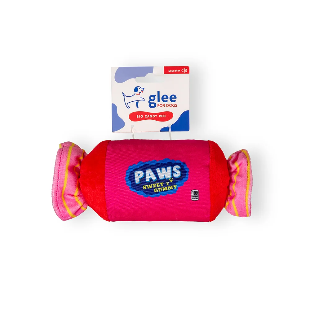 Φωτογραφία προϊόντος: Παιχνίδι Σκύλου Glee Candy Squeaky Κόκκινο