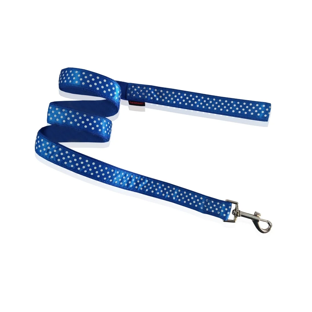 Φωτογραφία προϊόντος: Pet Interest Οδηγός Μπλε Πουά M 20mm x 120cm