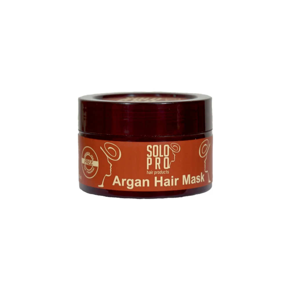 Φωτογραφία προϊόντος: ΜΑΣΚΑ ΜΑΛΛΙΩΝ ME ARGAN OIL- 250ml (Υψηλής ενυδάτωσης) - SOLO PRO