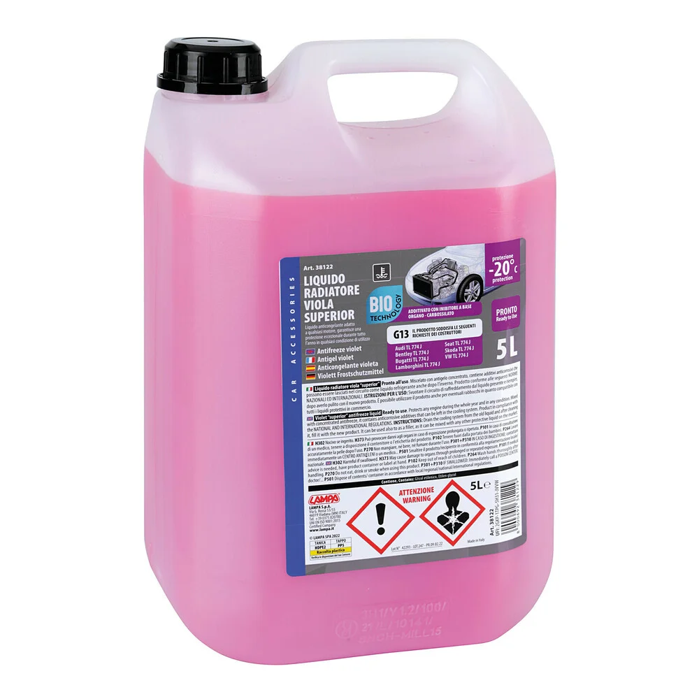 Φωτογραφία προϊόντος: Lampa ΑΝΤΙΨΥΚΤΙΚΟ SUPERIOR-VIOLET -20°C 5LT G13 BIOTECHNOLOGY (ΠΑΡΑΦΛΟΥ) LAMPA - 1 TEM. L3812.2