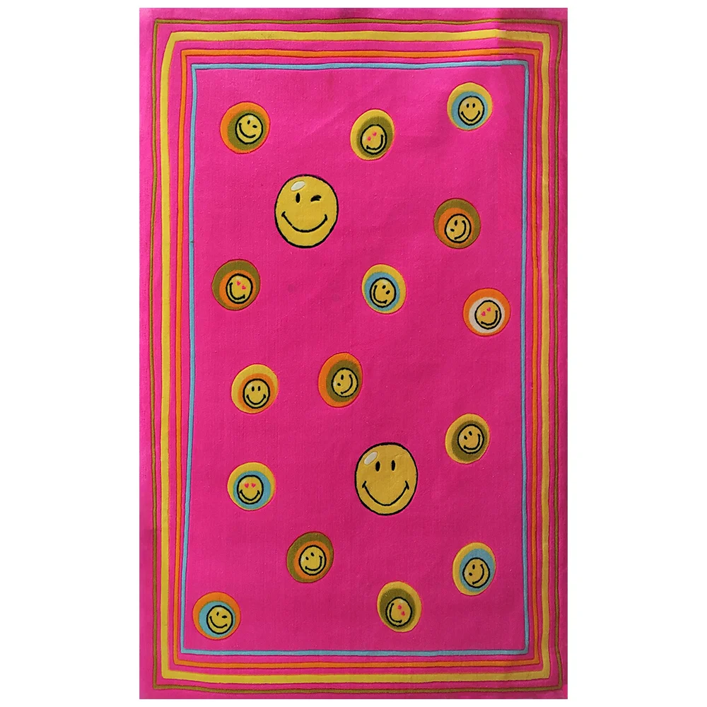 Φωτογραφία προϊόντος: Χαλί 140x200cm φούξια Vasilas Home Smilley World 8901