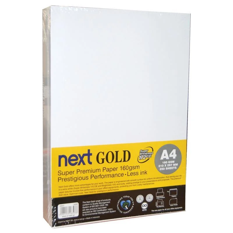 Φωτογραφία προϊόντος: NEXT ΧΑΡΤΙ Α4 ΝΕΧΤ GOLD 160gr. (250Φ.)