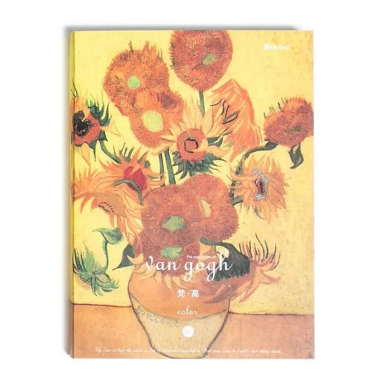 Φωτογραφία προϊόντος: Σημειωματάριο Sketch book Van Gogh Ηλιοτρόπια B5 (032.9698)