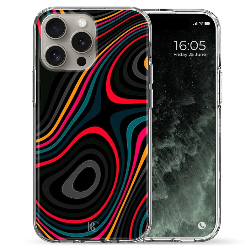 Φωτογραφία προϊόντος: Θήκη Back Cover Apple iPhone 15 Pro Max Circle Lines