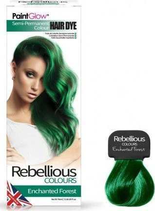 Φωτογραφία προϊόντος: Paintglow Rebellious Semi Permanent Hair Dye Enchanted Forest 70ml