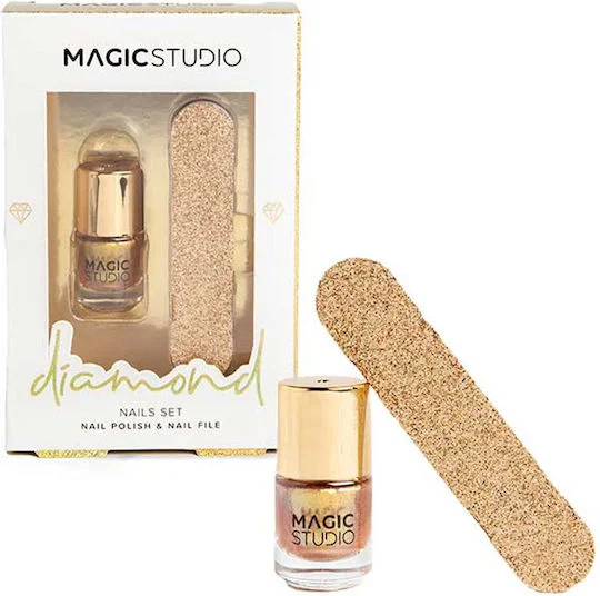 Φωτογραφία προϊόντος: Magic Studio Shimmer Σετ Βερνίκια Νυχιών Χρυσό