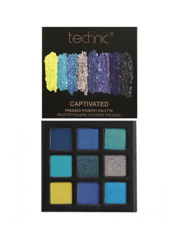 Φωτογραφία προϊόντος: Technic Pressed Pigments Eyeshadow Palette-Captivated