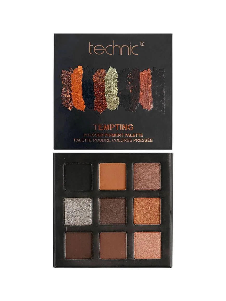 Φωτογραφία προϊόντος: Technic Pressed Pigments Eyeshadow Palette-Tempting