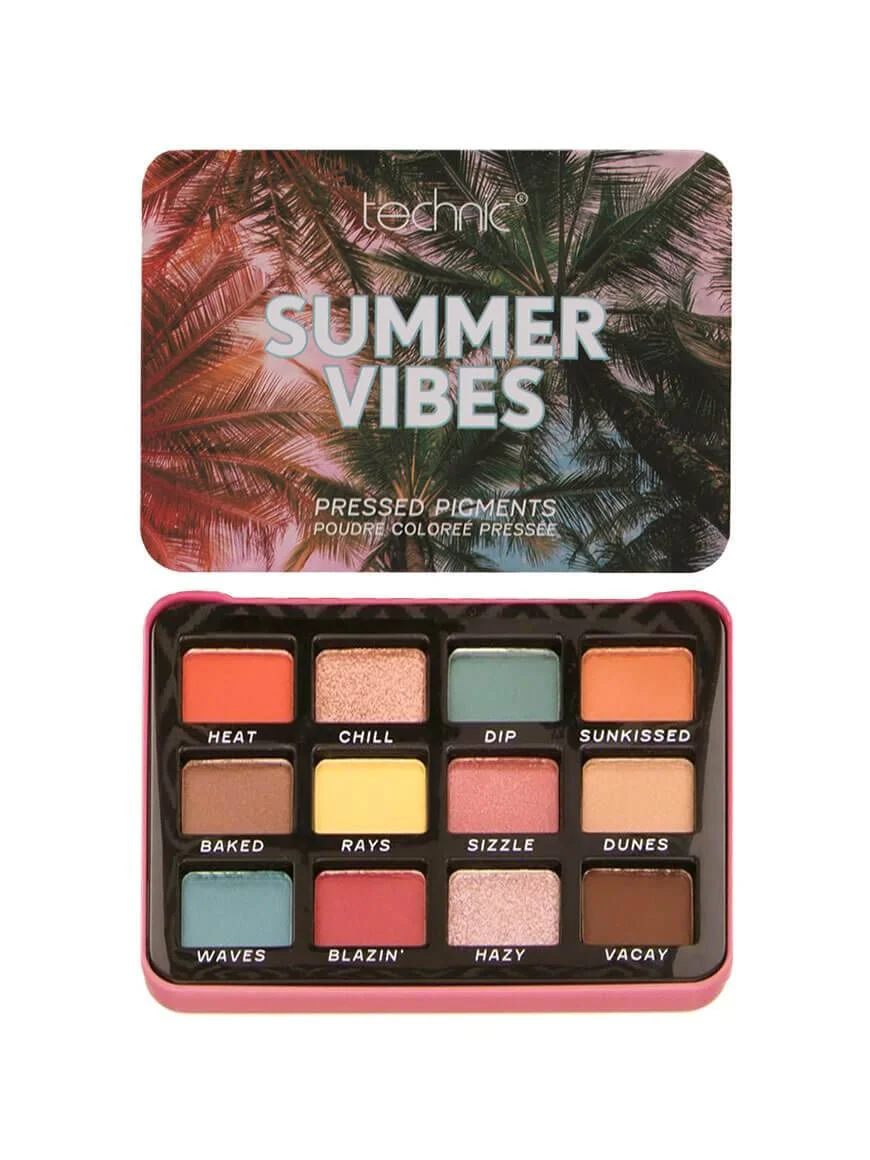 Φωτογραφία προϊόντος: Technic Summer Vibes Pressed Pigments Palette