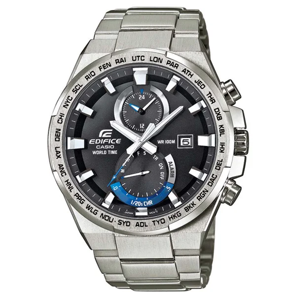 Φωτογραφία προϊόντος: CASIO EDIFICE EFR-542D-1AVUEF WORLD TIME CHRONOGRAPH