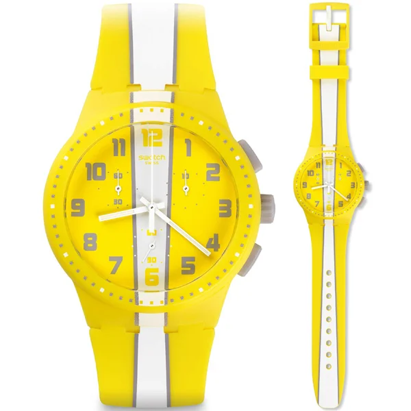 Φωτογραφία προϊόντος: SWATCH CHRONO PLASTIC SUSJ100 AMORGOS