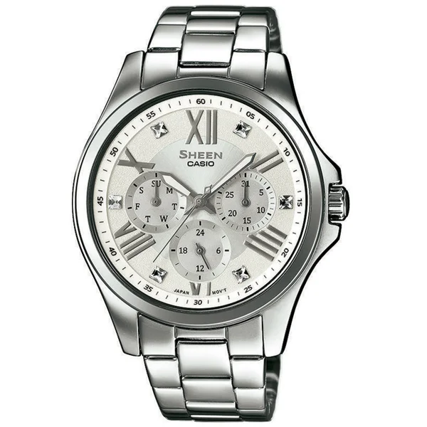 Φωτογραφία προϊόντος: CASIO SHEEN SHE-3806D-7AUER Swarovski Multifunction