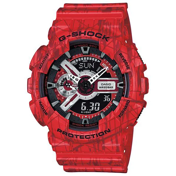 Φωτογραφία προϊόντος: CASIO G-SHOCK GA-110SL-4AER Slash Pattern