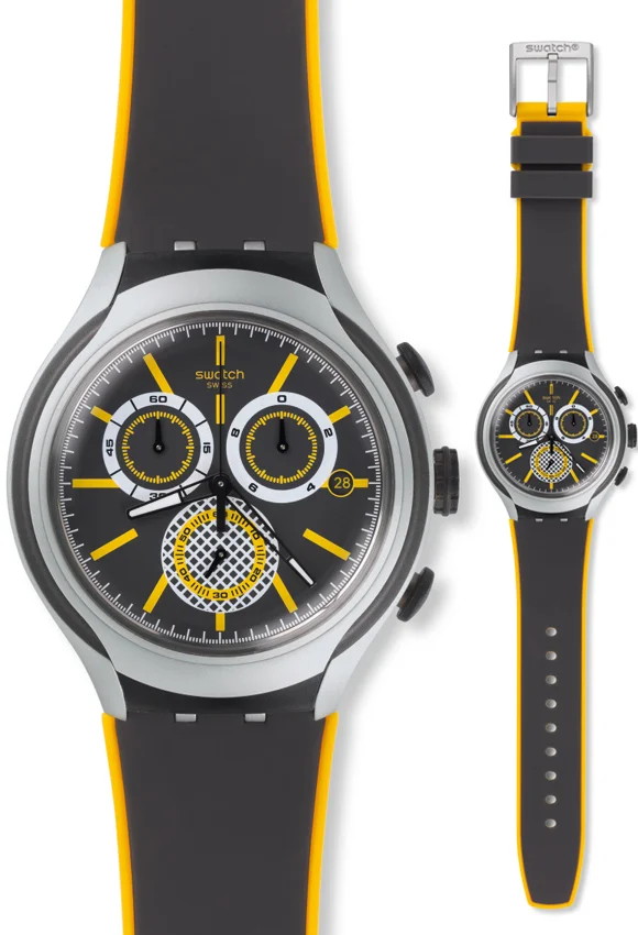 Φωτογραφία προϊόντος: SWATCH IRONY XLITE CHRONO YYS4008 BEE-DROID