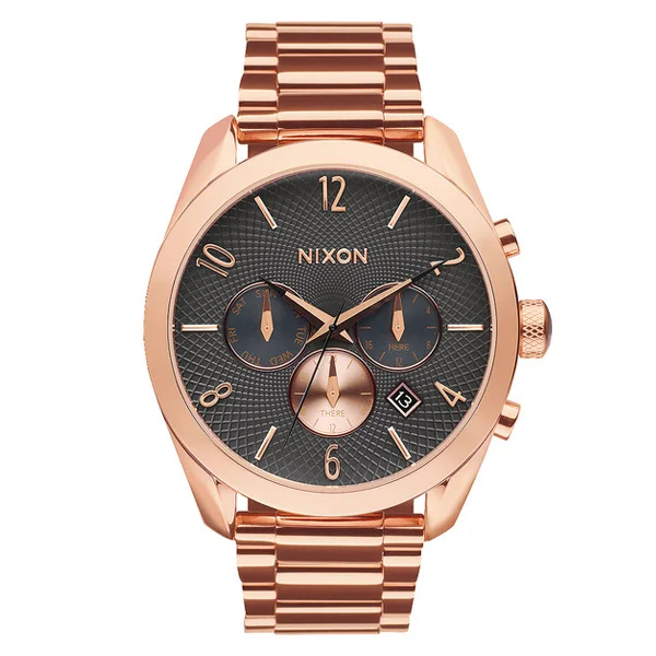 Φωτογραφία προϊόντος: NIXON A366-2046 Bullet Chrono All Rose Gold/Gunmetal