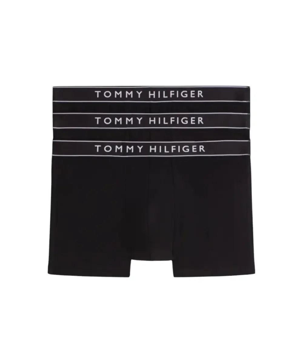 Φωτογραφία προϊόντος: Tommy Hilfiger - Ανδρικά Μποξεράκια 3Pack Essential Logo UM0UM03882-0WE Μαύρο