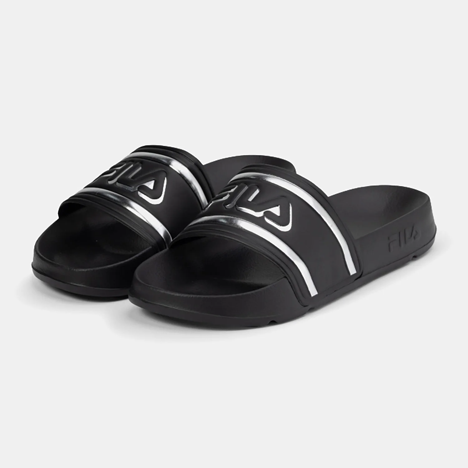 Φωτογραφία προϊόντος: FILA WOMEN'S MORRO BAY LOGO SLIPPER ΜΑΥΡΟ