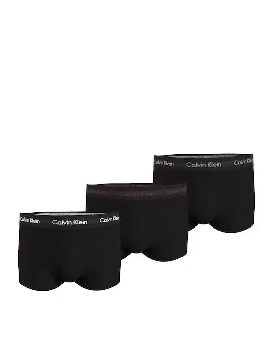 Φωτογραφία προϊόντος: Calvin Klein - Ανδρικά Μποξεράκια Low Rise Trunk 3Pack 0000U2664G-H55 Μαύρο