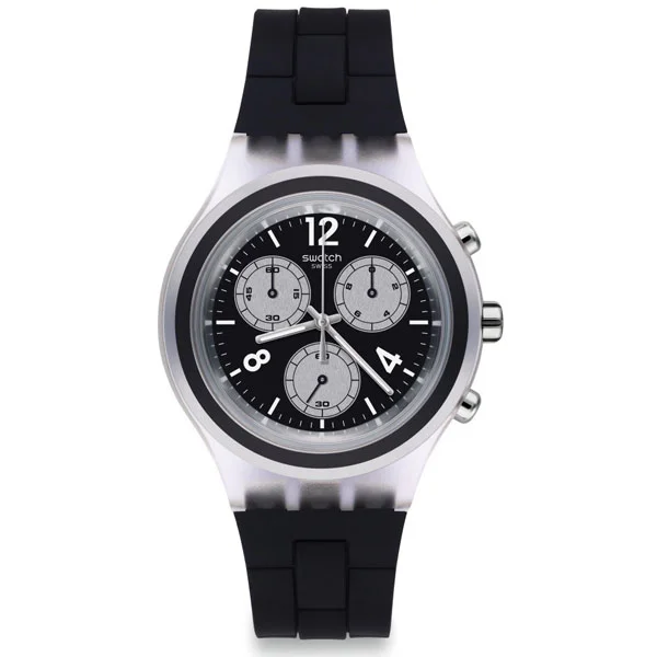 Φωτογραφία προϊόντος: SWATCH Irony Diaphane Chrono SVCK1004 Eleblack