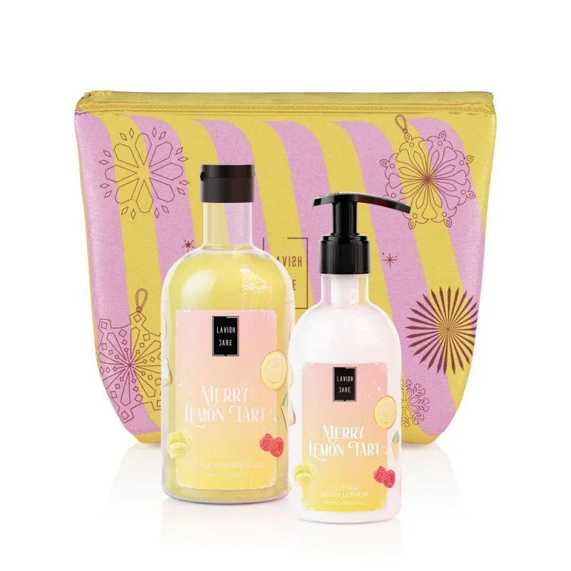 Φωτογραφία προϊόντος: LAVISH CARE Merry Lemon Tart Christmas Set Αφρόλουτρο 500ml & Κρέμα Σώματος 300ml