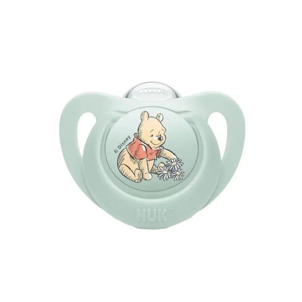 Φωτογραφία προϊόντος: Nuk Πιπίλα Σιλικόνης Disney Winnie Φυστικί για 6-18 μηνών