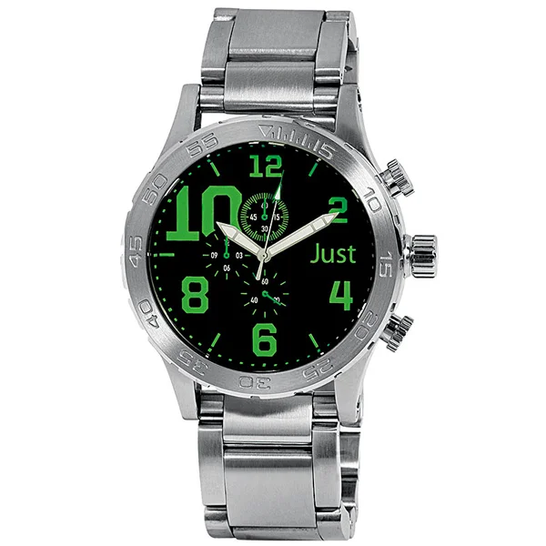 Φωτογραφία προϊόντος: JUST 48-S5543BK-GR Steel Chronogaph 300m