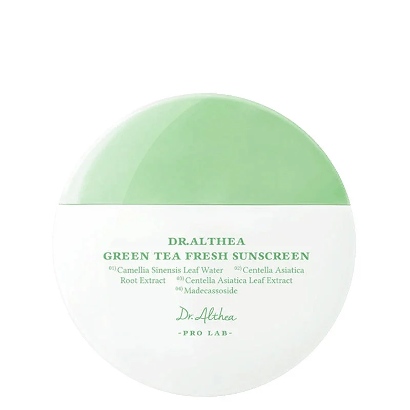Φωτογραφία προϊόντος: Dr. Althea Green Tea Fresh Sunscreen Αντηλιακό Προσώπου Για Ερεθισμένες & Ευαίσθητες Επιδερμίδες SPF50+ PA++++ 45ml