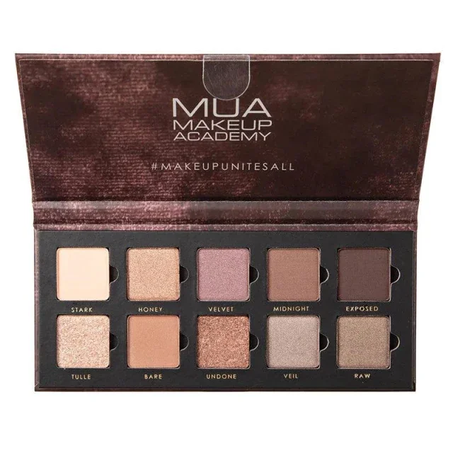 Φωτογραφία προϊόντος: MUA 10 SHADE EYE PALETTE SILK NUDES