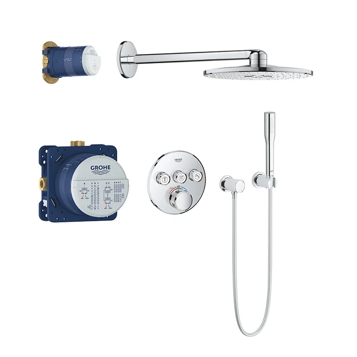 Φωτογραφία προϊόντος: Grohe Smart Control 34705000 Σετ Μπαταρίας Θερμοστατικής 3 Εξοδών