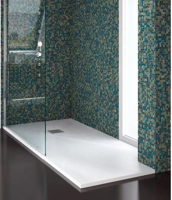 Φωτογραφία προϊόντος: Karag Pietra 160x80 cm Λευκή Συνθετική Ντουζιέρα