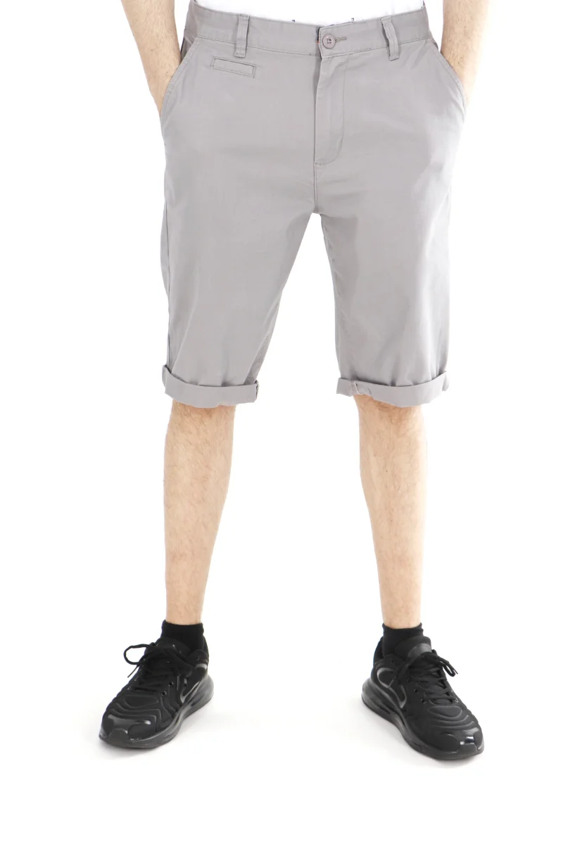 Φωτογραφία προϊόντος: Ανδρική Βερμούδα Chinos DSPLAY GREY DJ905-5