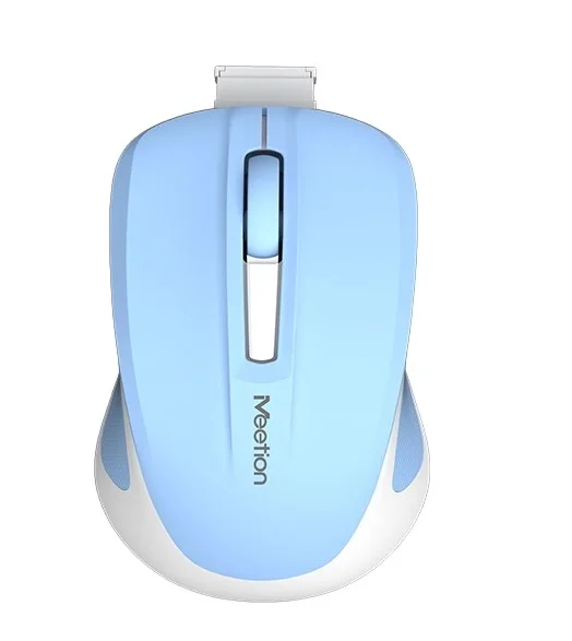 Φωτογραφία προϊόντος: Meetion Silent Mini 2.4G Οπτικό Ασύρματο Ποντίκι (Μπλε)