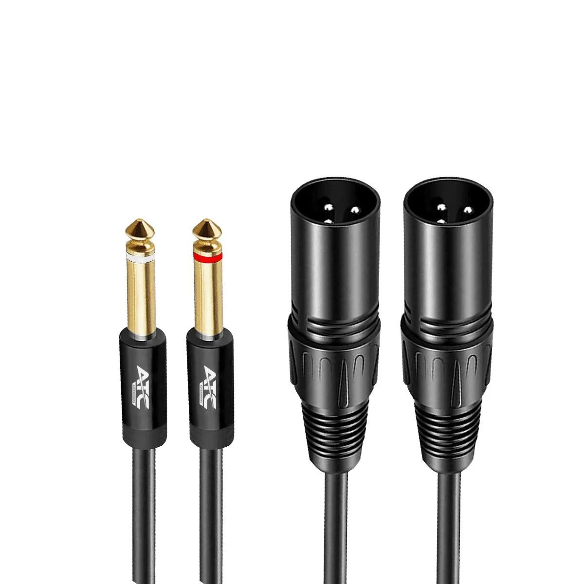 Φωτογραφία προϊόντος: ATC 2 poles 6.35mmx2 - 2x XLR male cable