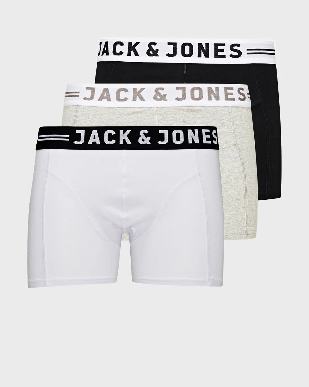 Φωτογραφία προϊόντος: JACK & JONES 3-PACK BOXER SHORTS ΑΝΔΡΙΚΑ ΜΠΟΞΕΡ - 12081832 ΓΚΡΙ