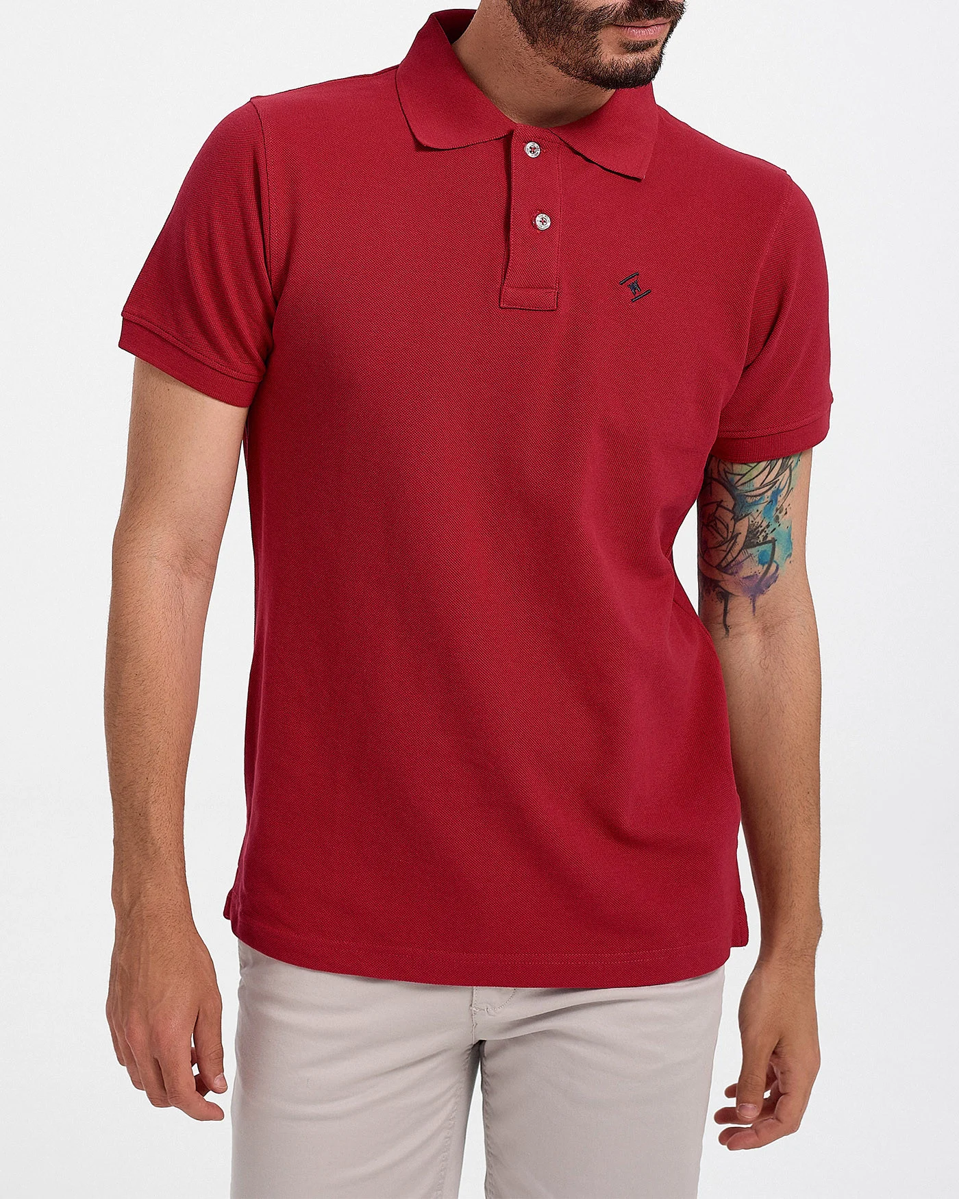 Φωτογραφία προϊόντος: Rook Ανδρικό Πόλο T-Shirt - 2121102000 ΦΟΥΞΙΑ